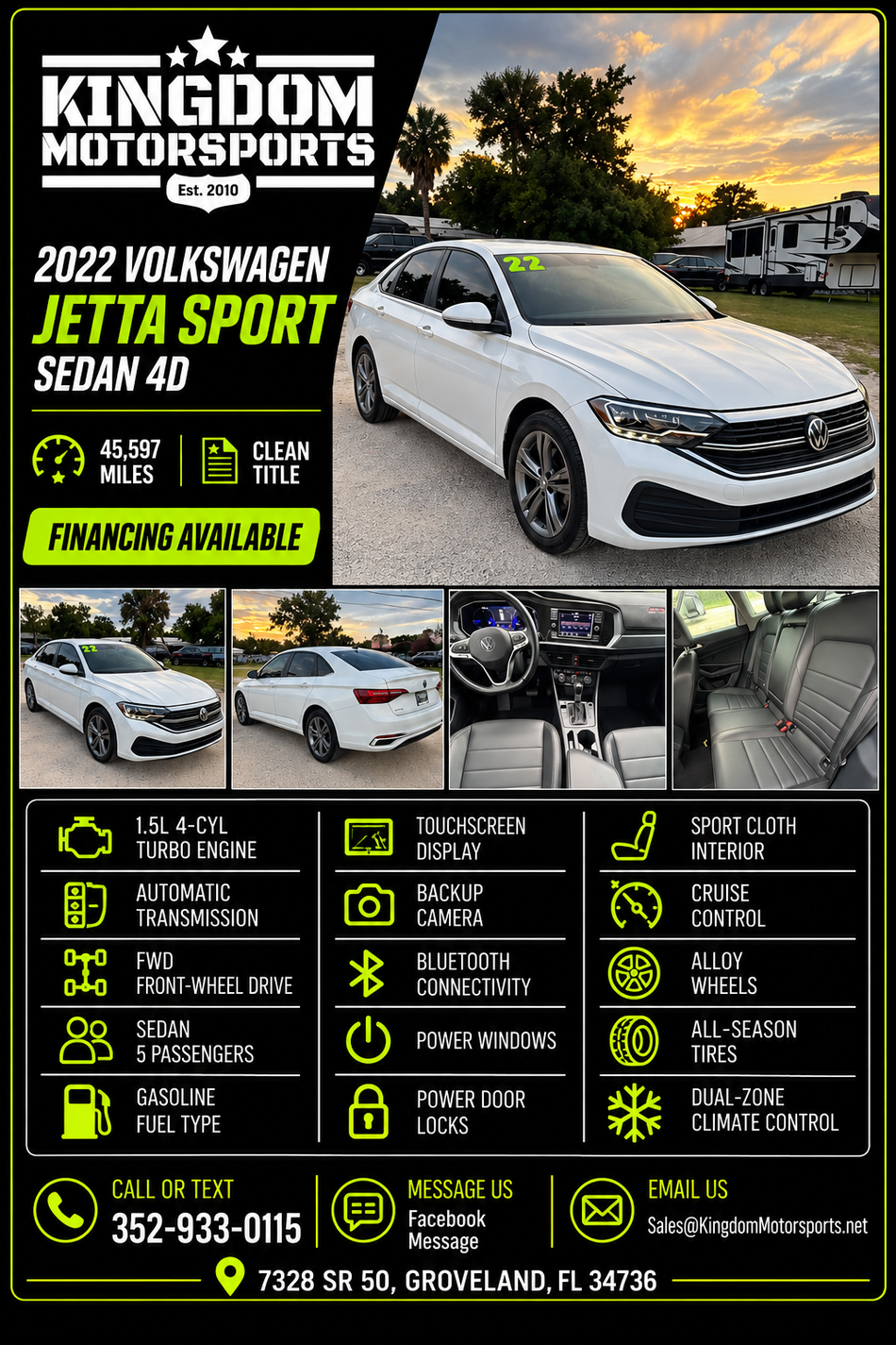 2022 VW Jetta Sport