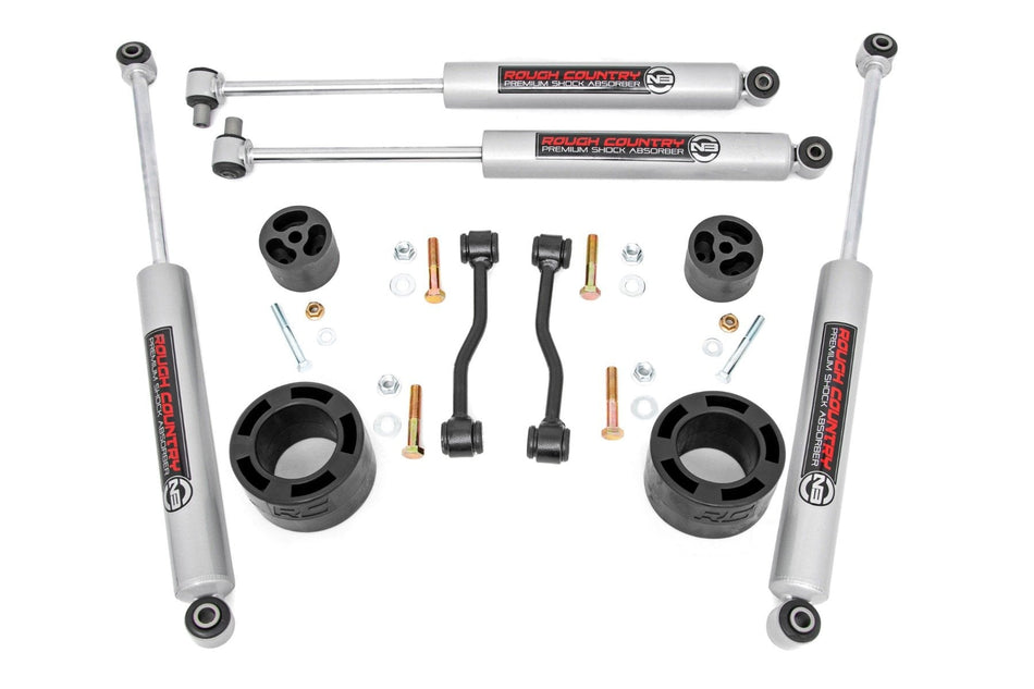 2.5 Inch Leveling Kit Spacers N3 Jeep Gladiator JT 4WD (2024-2025) Rough Country