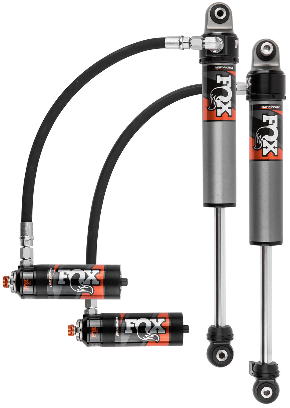 Shock Absorber 18-On Jeep Wrangler JL Front 2.5 Truck Performance Elite Series Remote Reservoir 4.5-6 Inch Lift Dual Speed Compression Kit FOX