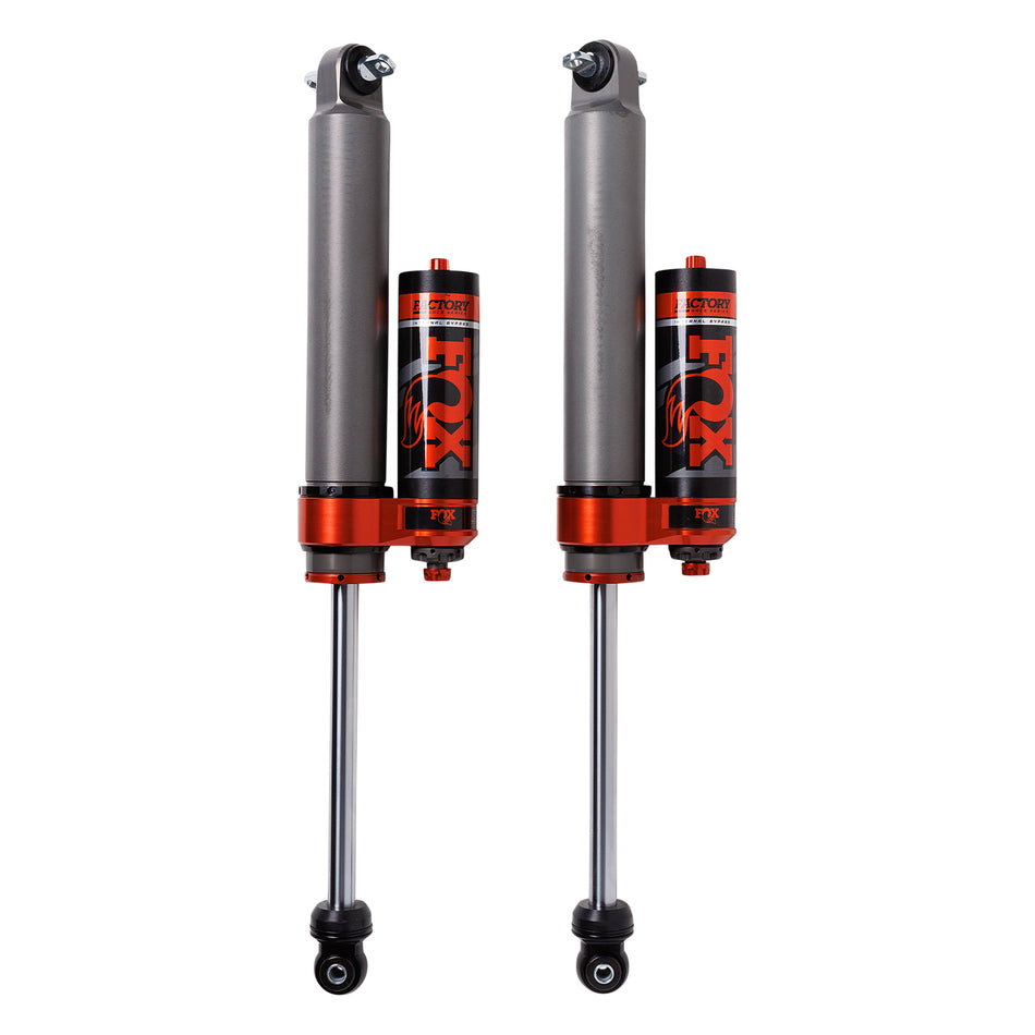 Shock Absorber 07-18 Jeep Wrangler JK Rear Internal Bypass 2.5 Factory Race Series Piggy-Back 2.5-4 Inch Lift Dual Speed Compression Kit FOX