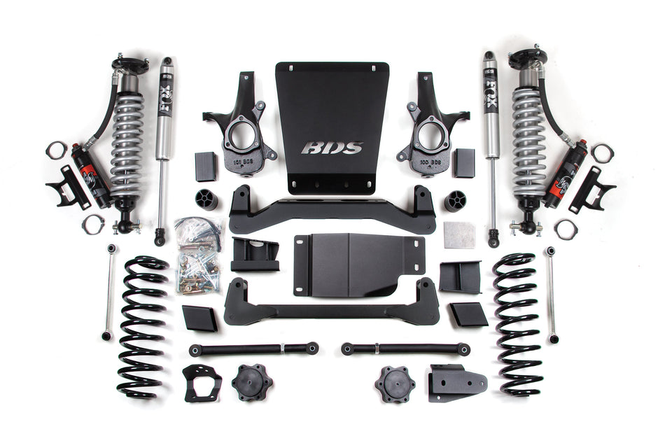 6 Inch Lift Kit FOX 2.5 Performance Elite Coil-Over 07-14 Avalanche, Surburban, Tahoe, Yukon 1500 4WD