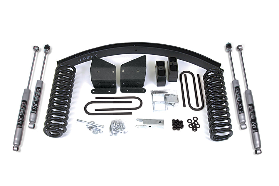 6 Inch Lift Kit Ford F100/F150 77-79 4WD Block Kit and Add A Leaf NX2 Nitro