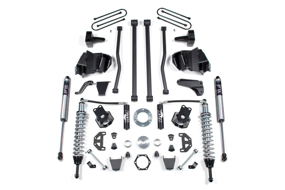 6 Inch Lift Kit Long Arm & FOX 2.5 Coil-Over Conversion Dodge Ram 2500 09-13 4WD Fox 2.5 Performance Shocks Diesel Leaf Springs Fox 2.5 Performance Shocks