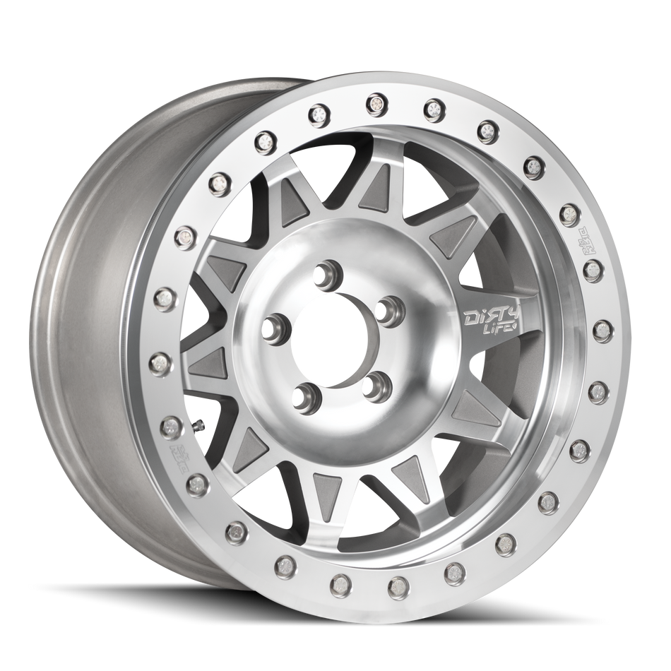 DIRTY LIFE ROADKILL RACE MACHINED 17X9 BLA-NK -38MM 71.5MM
