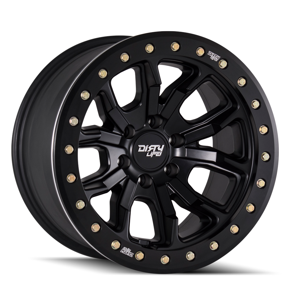 DIRTY LIFE DT-1 9303 SATIN BLACK 17X9 5-139.7 -38MM 108MM