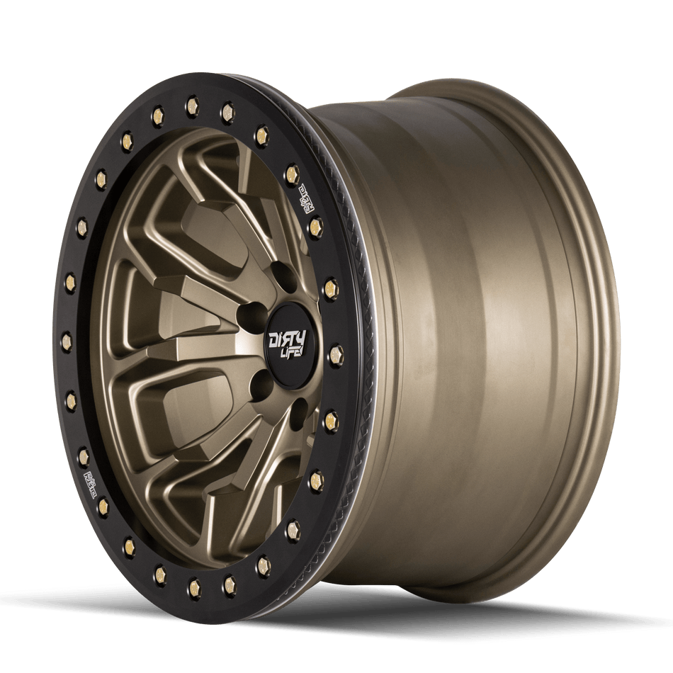 DIRTY LIFE DT-1 9303 SATIN GOLD 17X9 8-165.1 -12MM 130.8MM