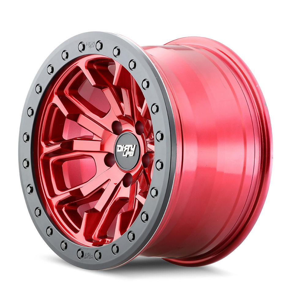 DIRTY LIFE DT-1 9303 CRIMSON CANDY RED 17X9 5-127 -12MM 78.1MM