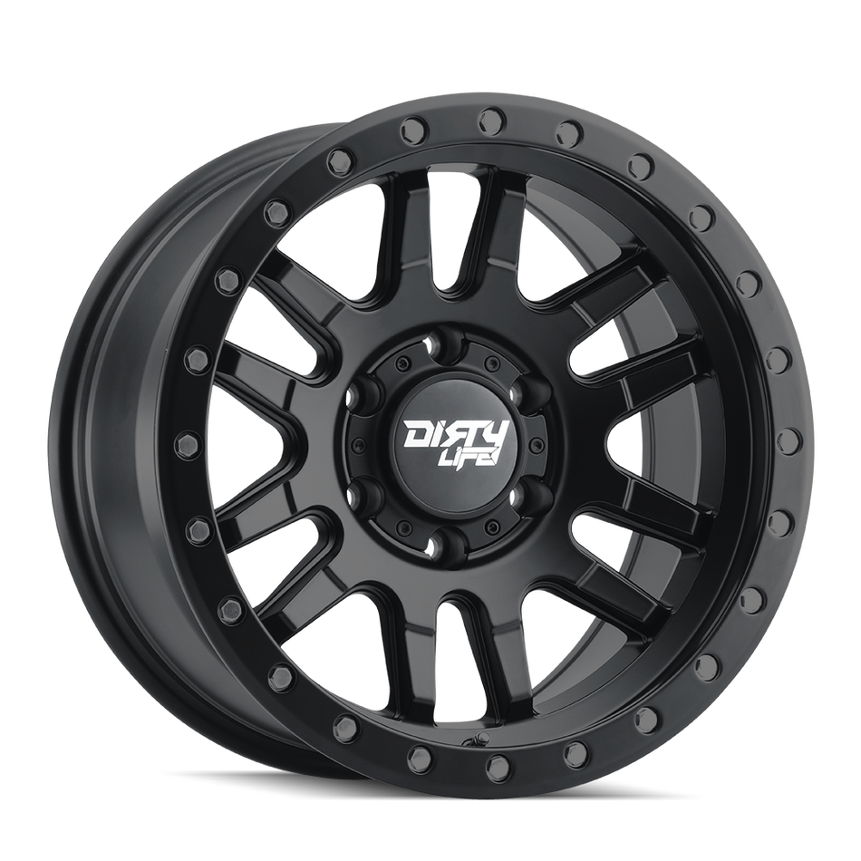 DIRTY LIFE CANYON PRO 9309 SATIN BLACK 17X9 6-139.7 0MM 106MM