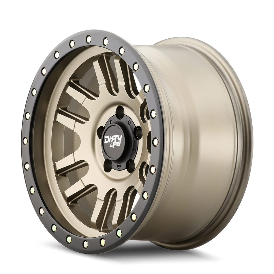 DIRTY LIFE CANYON PRO 9309 SATIN GOLD 17X9 6-139.7 0MM 106MM