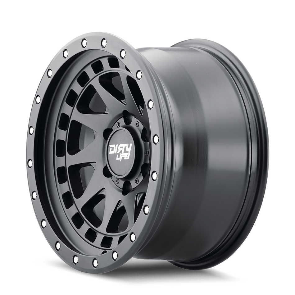 DIRTY LIFE ENIGMA PRO 9311 MATTE BLACK 17X9 5-127 -12MM 71.5MM