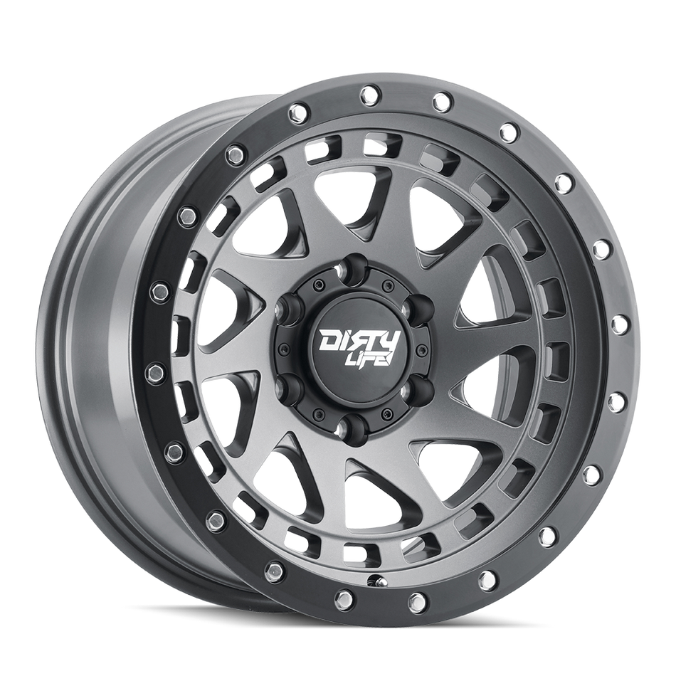 DIRTY LIFE ENIGMA PRO 9311 SATIN GRAPHITE 17X9 5-127 -38MM 71.5MM