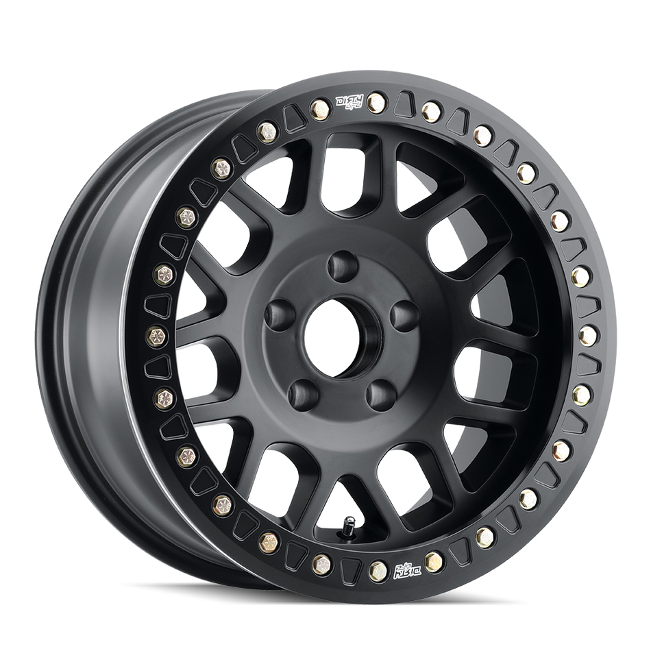 DIRTY LIFE MESA RACE 9312 MATTE BLACK 17X9 8-165.1 -12MM 130.8MM