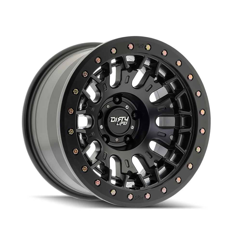 DIRTY LIFE DT-3 9317 SATIN BLACK 17X9 5-127 -12MM 78.1MM
