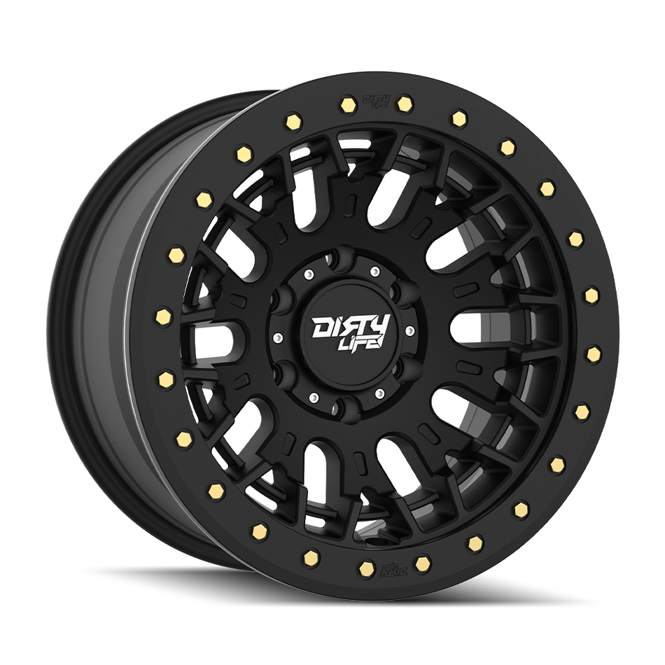 DIRTY LIFE DT-3 9317 SATIN BLACK 17X9 6-139.7 -12MM 106MM