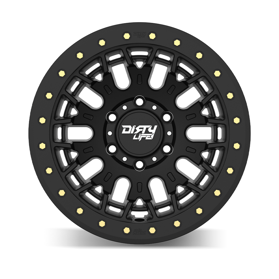 DIRTY LIFE DT-3 9317 SATIN BLACK 17X9 6-139.7 -12MM 106MM