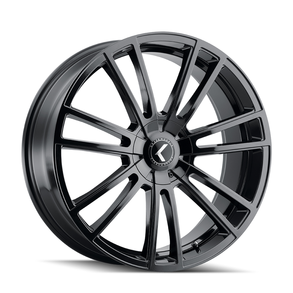 KRAZE SPECTRA 183 GLOSS BLACK 18X8 5-108/5-114.3 40MM 72.62MM