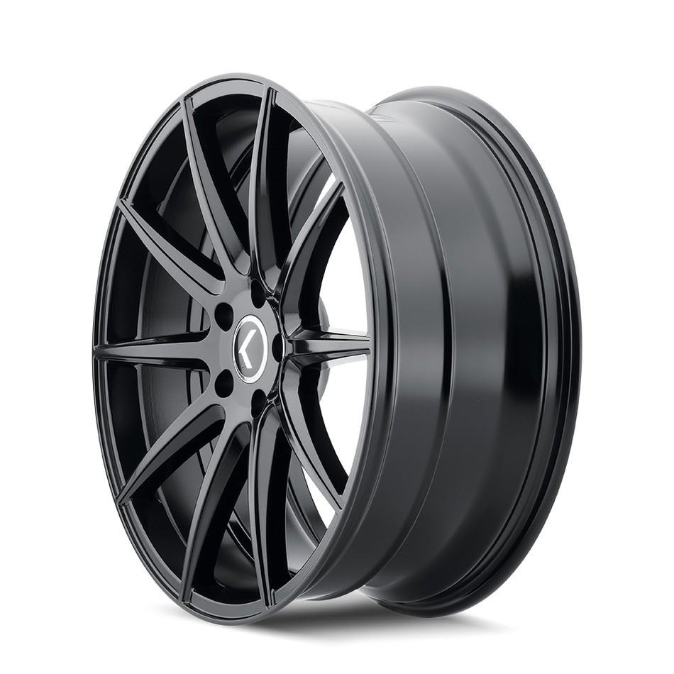 KRAZE COSMOS KR194 GLOSS BLACK 17X8 5-114.3 38MM 72.62MM