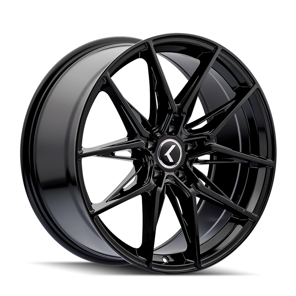 KRAZE EVOLVE KR196 GLOSS BLACK 19X8.5 5-120 30MM 72.56MM