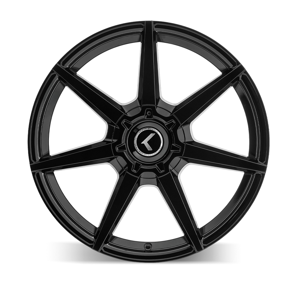 KRAZE NOVA KR198 GLOSS BLACK 19X8.5 5-112/5-120 30MM 66.56MM