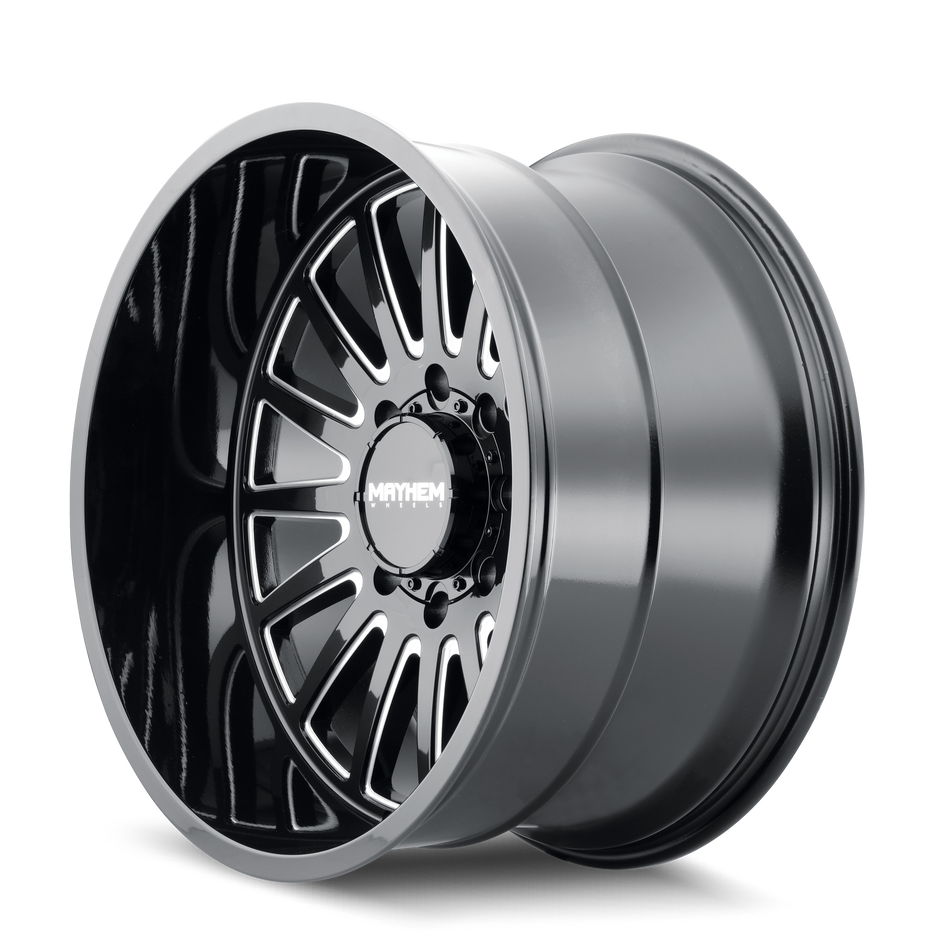 MAYHEM UTOPIA 8114 GLOSS BLACK MILLED 20X9 6-139.7 0MM 106MM
