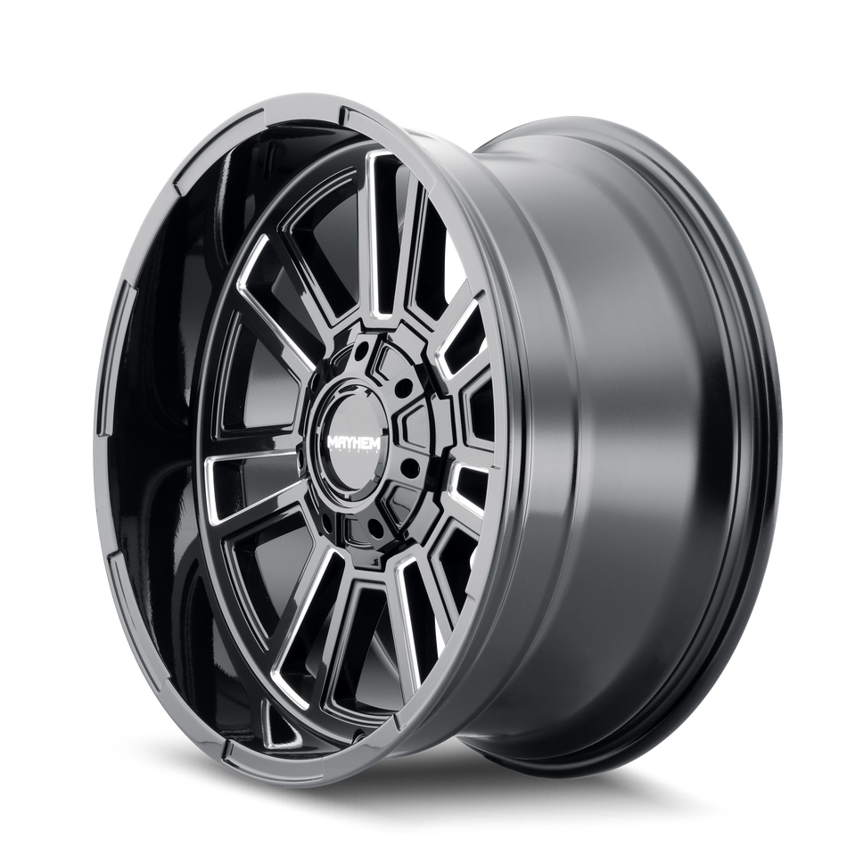 MAYHEM APOLLO 8115 GLOSS BLACK MILLED 20X9 6-135/6-139.7 0MM 106MM
