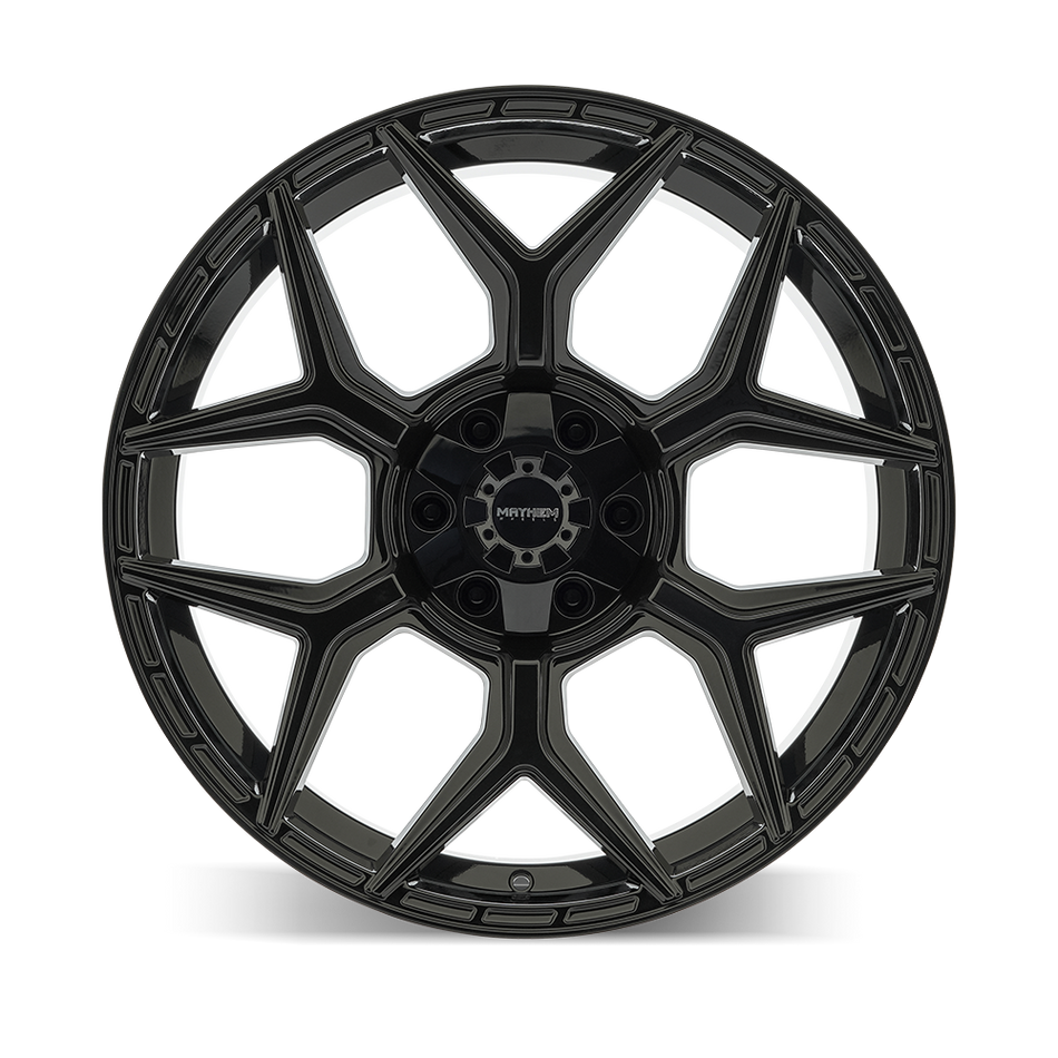 MAYHEM VANQUISH 8119 GLOSS BLACK 20X10 6-135/6-139.7 -19MM 106MM