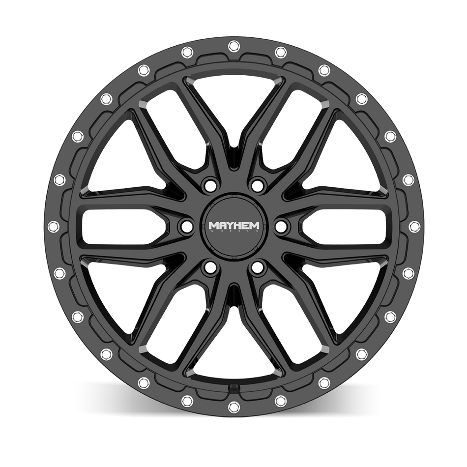 MAYHEM VECTOR 8310 GLOSS BLACK 17X9 6-135 18MM 87.1MM