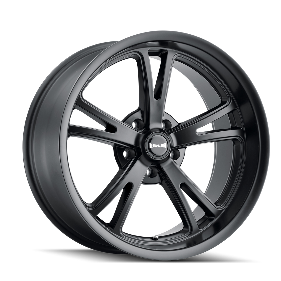 RIDLER 606 MATTE BLACK 22X10.5 5-120 40MM 72.62MM
