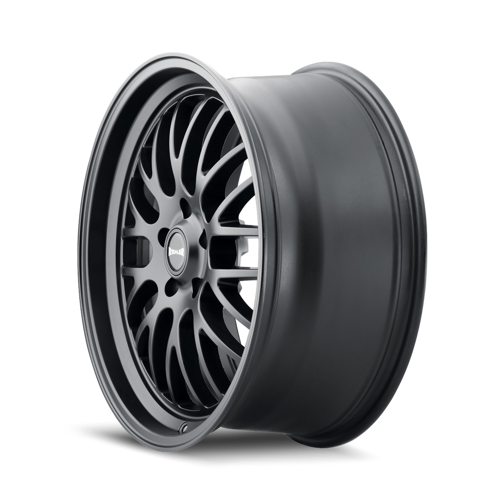 RIDLER 607 MATTE BLACK 20X10.5 5-114.3 40MM 72.6MM