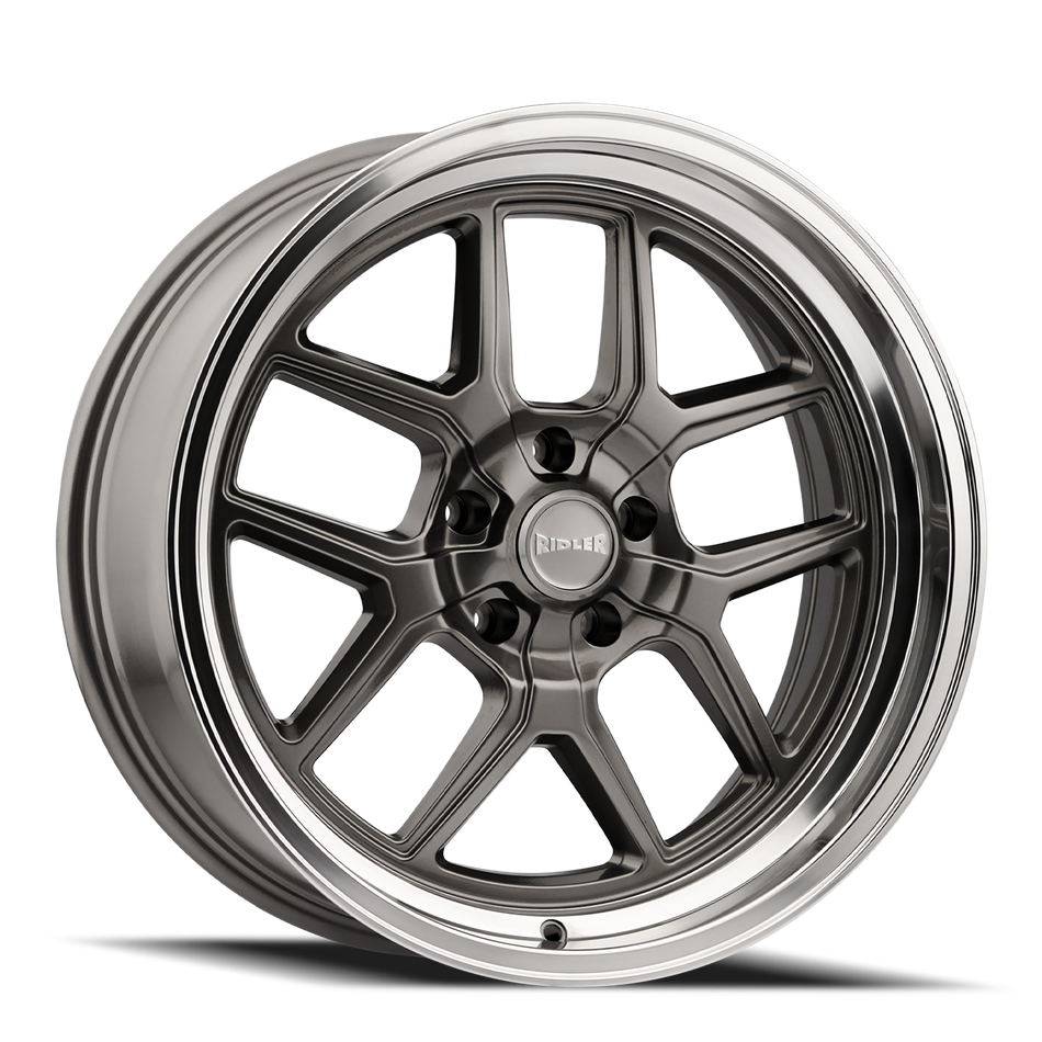 RIDLER 610 GLOSS GREY POLISHED 20X8.5 5-114.3 0MM 83.82MM