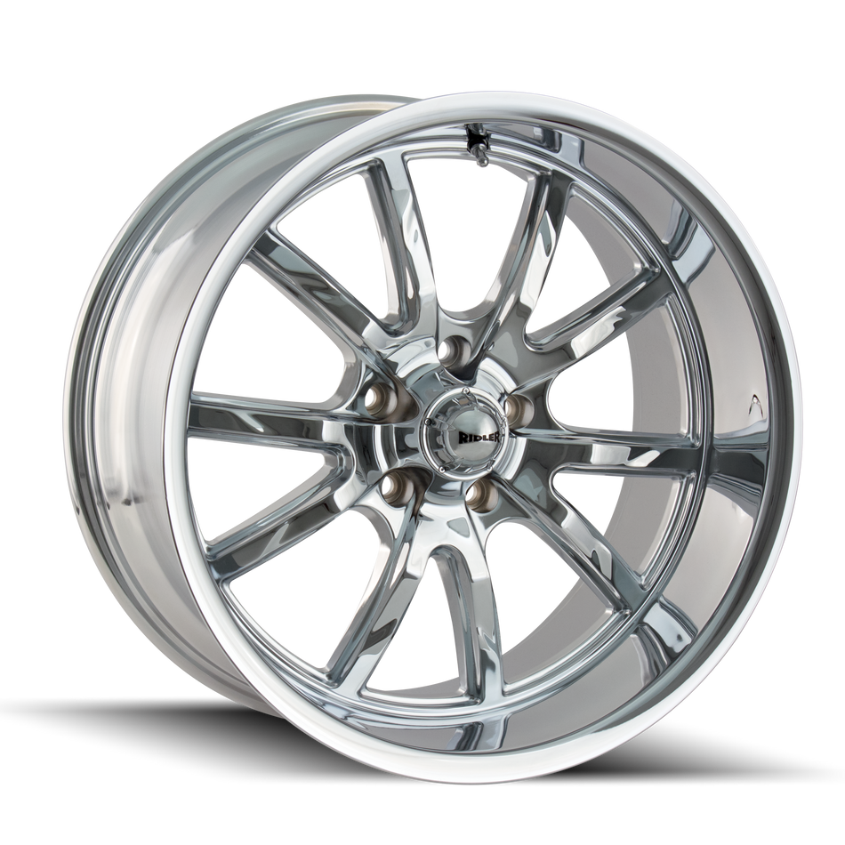 RIDLER 650 CHROME 18X9.5 5-127 0MM 83.82MM