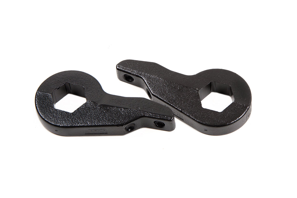 88-98 K1500/K2500 95-98 Tahoe 6 LUG 4WD 2 Inch Torsion Bar Key Leveling Kit With Nitro Shocks Zone Offroad