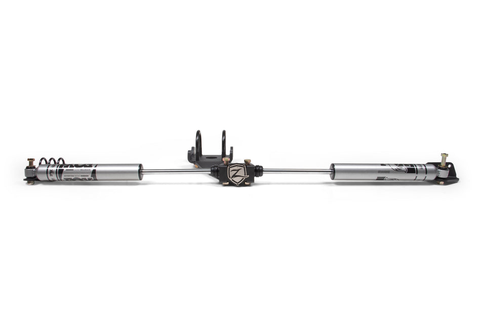 2008-2013 Ram 2500/2008-2012 Ram 3500 4WD Dual Steering Stabilizer Kit Fox 2.0 Adv Series Zone Offroad