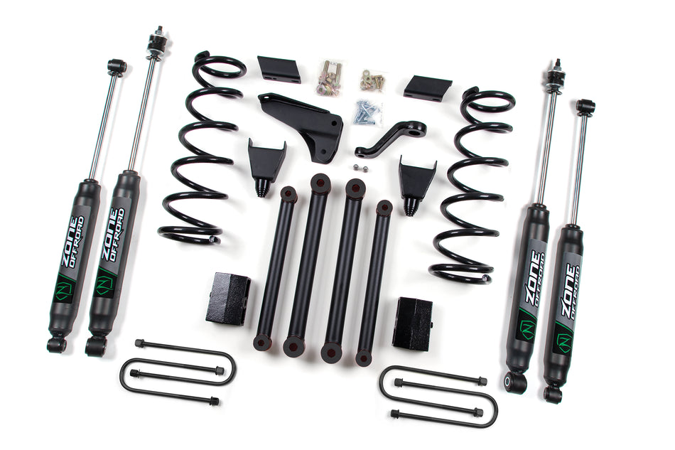 10-12 Dodge RAM 2500/3500 5.0 Inch Coil Spring Lift Kit Fox Shocks Zone Offroad
