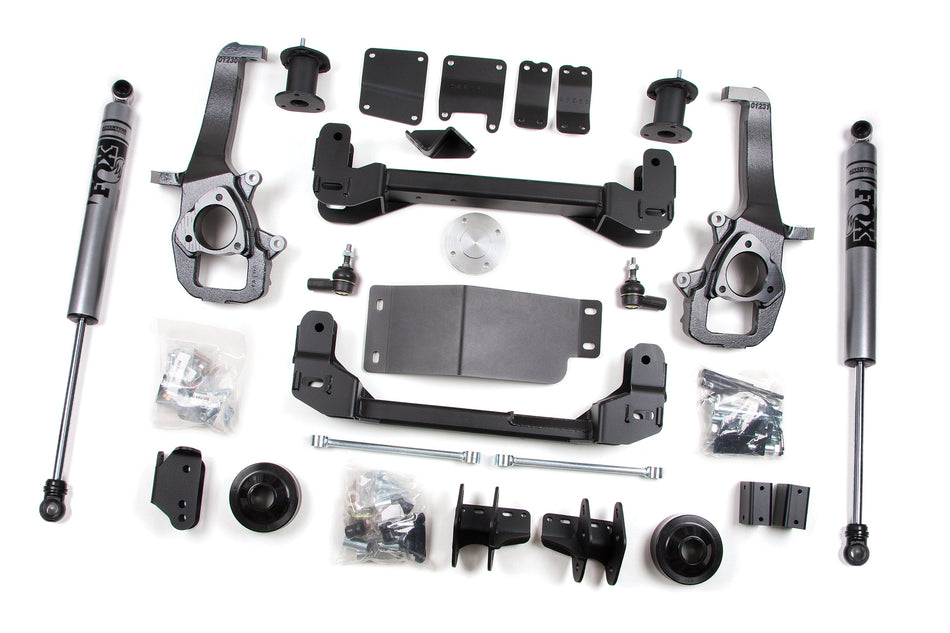09-11 Dodge RAM 1500 4 Inch Lift Kit Fox Shocks Zone Offroad