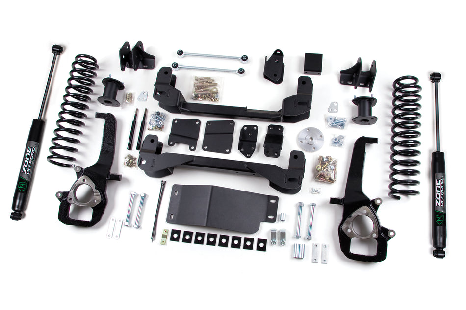 09-10 Dodge RAM 1500 6 Inch Lift Kit With Nitro Shocks Zone Offroad