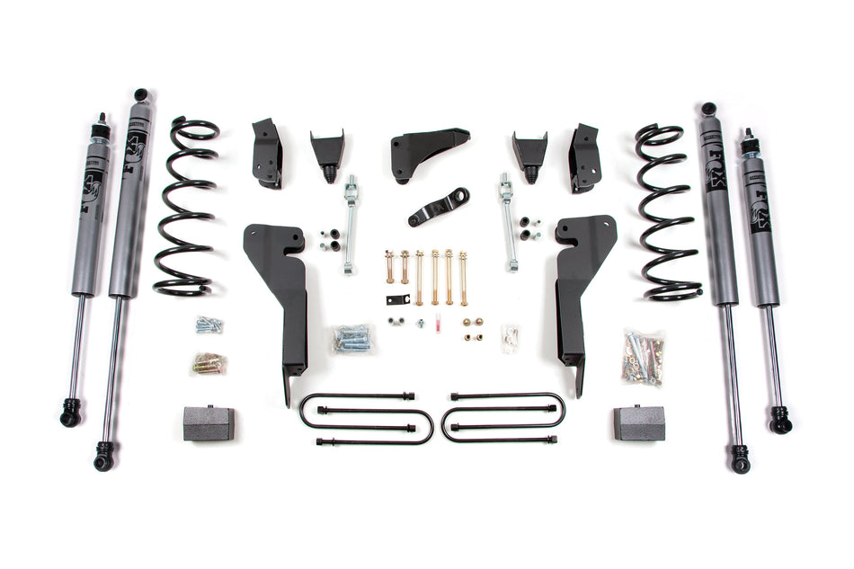 09-13 Dodge RAM 2500 6 Inch Lift Kit With 4 Inch Axle Gas Fox Shocks Zone Offroad