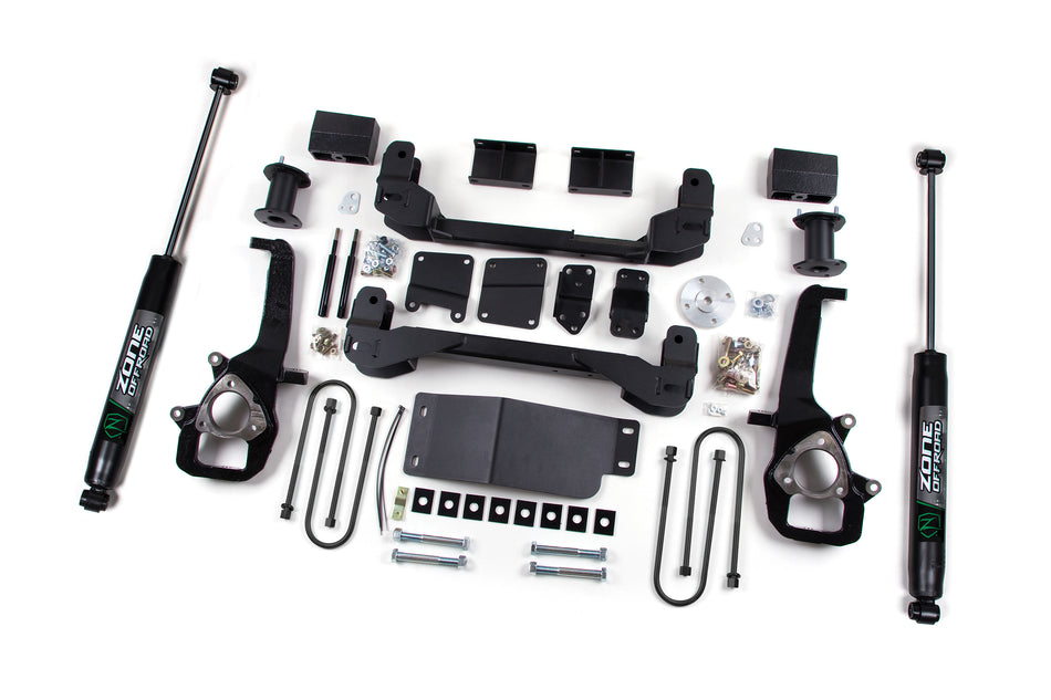 06-08 Dodge 1500 6 Inch Strut Spacer Lift Kit With Nitro Shocks Zone Offroad