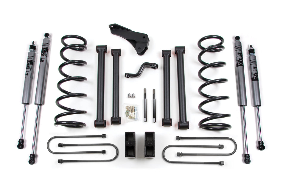 09 Dodge RAM 2500/3500 5.0 Inch Lift Kit Fox Shocks Zone Offroad