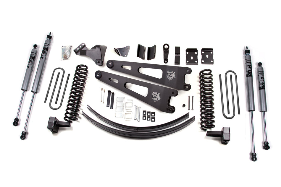 08-10 Ford F-250/F-350 Super Duty 6 Inch Lift Kit Diesel With Overload Fox Shocks Zone Offroad