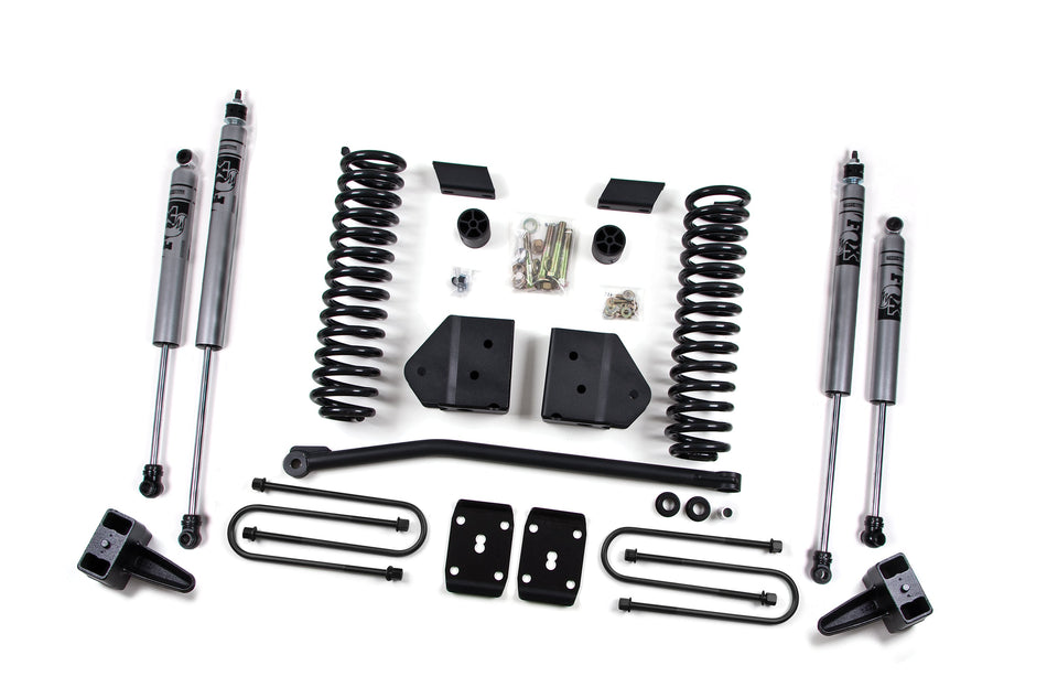 08-10 Ford F-250/F-350 Super Duty 4 Inch Lift Kit Fox Shocks Zone Offroad