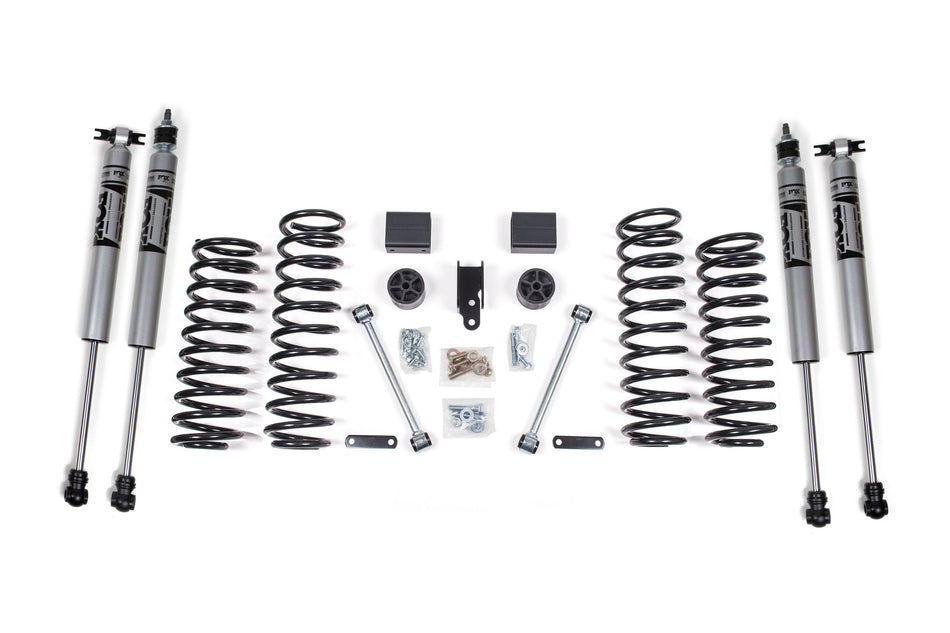07-11 Jeep Wrangler JK 2WD 3 Inch Lift Kit Fox Shocks Zone Offroad
