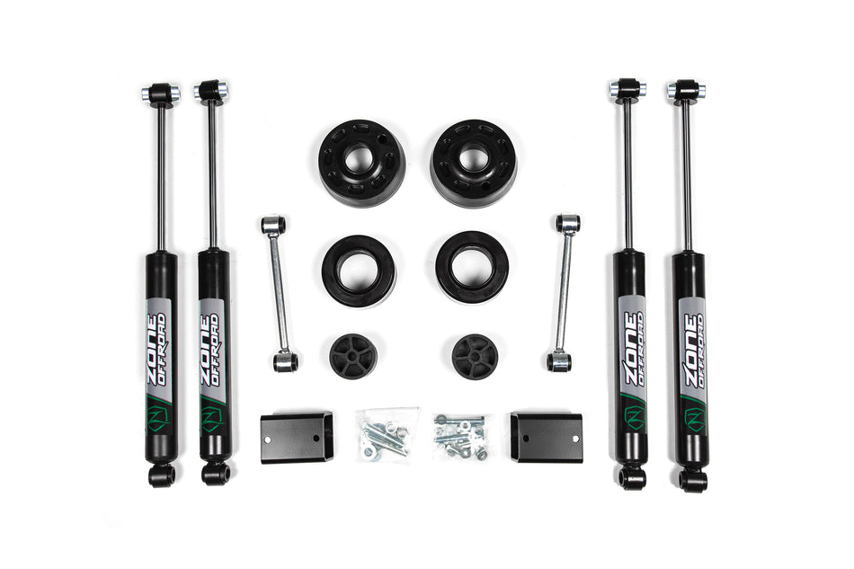 18-24 Jeep Wrangler JL 2 Inch Coil Spring Spacer Lift Kit Fox Shocks Zone Offroad