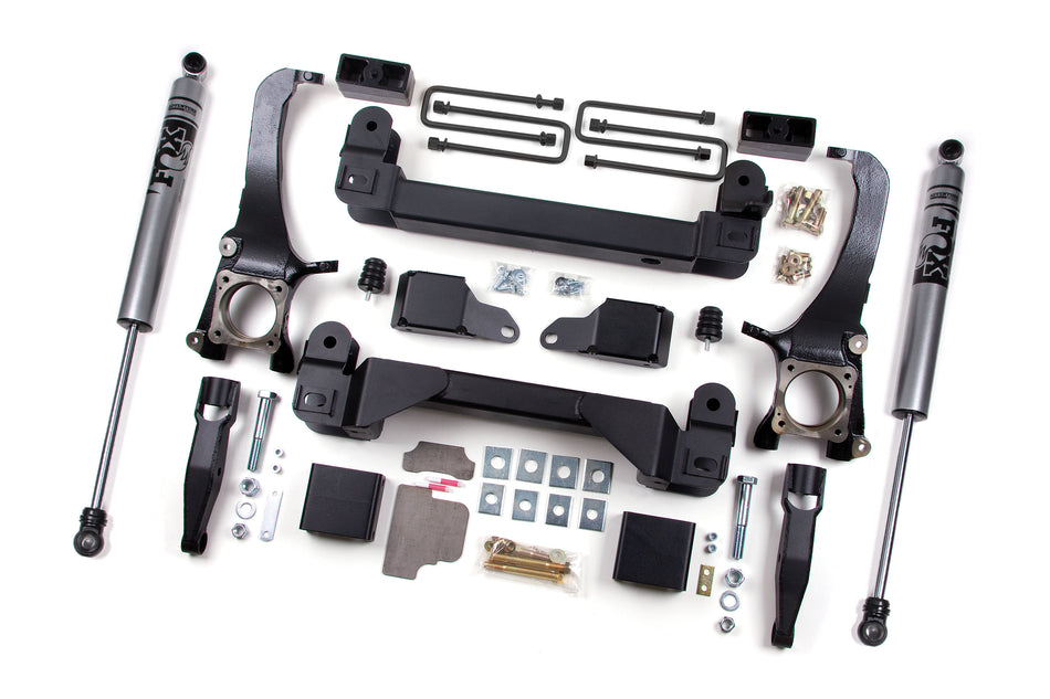 07-15 Toyota Tundra 5 Inch Lift Kit With Fox 2.0 Adventure Series Zone Offroad